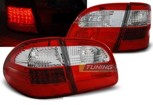 Paire de feux arriere Mercedes classe E W211 02-06 LED rouge blanc