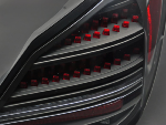 Paire de feux arriere Mercedes Classe C W205 de 2014 a 2021 Noir Rouge - FULL Led Dyn