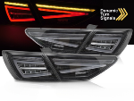Paire de feux arriere Seat Leon 5F 12-20 FULL LED BAR DYN  Noir