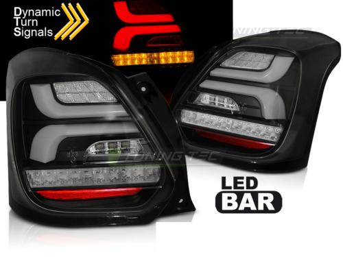 Paire de feux arriere Suzuki Swift 17-20 FULL LED Noir