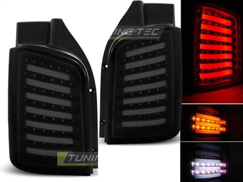 Paire de feux VW T5 03-15 Full LED noir fume hayon