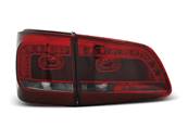 Paire de feux arriere VW Touran 10-15 LED Rouge Fume