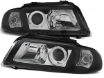 Paire de feux phares Audi A4 B5 de 1999 a 2000 design noir