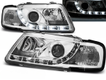Paire de feux phares Audi A3 8L de 1996 a 2000 Daylight DRL led chrome