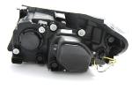 Paire de feux phares BMW X1 E84 de 2012 a 2014 Xenon U-Led DRL noir