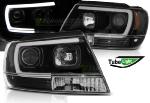 Paire de feux phares Jeep Grand Cherokee 99-05 LED LTI noir