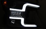 Paire de feux phares Ford F150 MK13 17-20 Tube Light noir