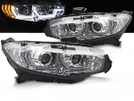 Paire de feux phares Honda Civic de 2016 a 2021 FULL LED DRL Dyn Chrome