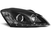 Paire de feux phares Kia Ceed 06-09 Daylight led noir