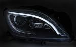 Paire de feux phares Mercedes classe M W166 11-15 Daylight led LTI noir