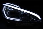 Paire de feux phares Peugeot 208 12-15 led LTI chrome