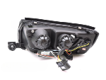 Paire de feux phares Skoda Fabia 99-08 Daylight led chrome