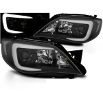 Paire Feux Phares Subaru Impreza GH 2007 a 2012 Daylight Xenon noir