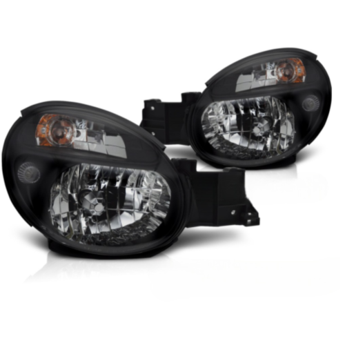 Paire Feux Phares Subaru Impreza 2000 a 2003 Noir