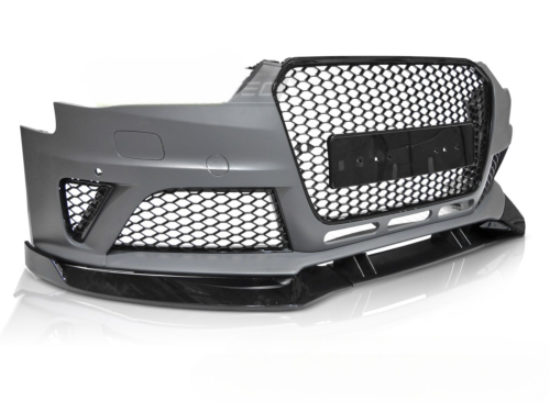 Pare choc avant pour Audi A4 B8 de 2012 a 2015 Calandre Noire PDC