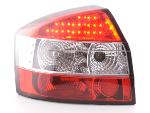 Paire de feux arrière Audi A4 8E Berline 01-04 Led Rouge Chrome