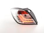 Paire feux arrière Opel Astra H GTC 2004 a 2008 Chrome Led LTI