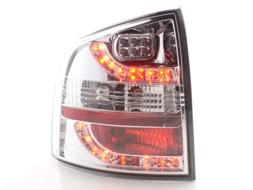 Paire feux arrière Skoda Octavia Break 1Z 2005 a 2012 Chrome Led