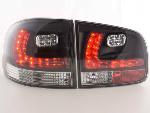 Paire feux arrière VW Touareg 7L 2003 a 2009 Noir Led