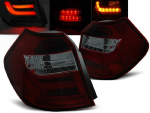 Paire de feux arriere BMW serie 1 E81/E87 de 09/2007 a 2011 rouge fume led