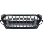 Grille Calandre en ABS Audi A5 B9 2019 a 2022 Look Sport Noir Brillant PDC