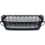 Grille Calandre en ABS Audi A5 B9 2019 a 2022 Look Sport Noir Brillant PDC