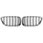 Grille Calandre Avant en ABS BMW Serie 2 2013 a 2017 Chrome/Noir Look Sport
