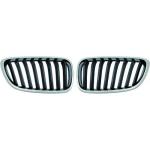 Grille Calandre Avant en ABS BMW Serie 2 2013 a 2017 Chrome/Noir Look M