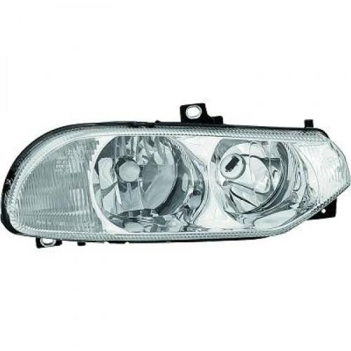 Feu phare avant droit (passager) Alfa 156 de 1997 a 2003 Halogene chrome