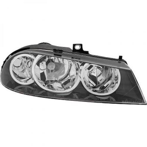 Feu phare avant droit (passager) Alfa 156 de 2003 a 2005 Halogene noir