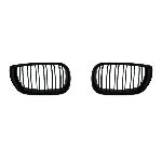 Calandre avant ABS BMW Serie 3 E46 Berline de 2001 a 2005 (phase 2) Noir, sans embleme