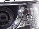 Paire de feux phares Daylight Led Audi 80 B4/8C 91-94 Noir