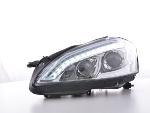 Paire de feux phares Daylight Led Mercedes Classe S 221 05-09 Chrome