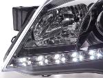 Paire de feux phares Daylight Led Opel Astra H 04-10 Chrome