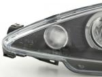 Paire de feux phares Angel Eyes Peugeot 206 S16 02-05 Noir