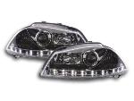 Paire de feux phares Daylight Led Seat Ibiza 6L 03-08 chrome