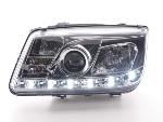 Paire de feux phares Daylight led DRL VW Bora de 1998 a 2005