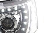 Paire de feux phares Daylight led VW Bus T5 09-15 chrome