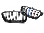Grilles de calandre BMW serie 3 F30/F31 de 2011 a 2018 Noir Brillant 3 couleurs