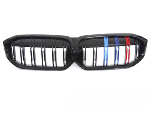 Grille calandre BMW serie 3 G20/G21 de 2022 a 2025 Noir Brillant 3 couleurs