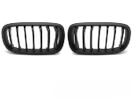 Grille calandre BMW X6 F16 de 2014 a 2019 Noir Mat
