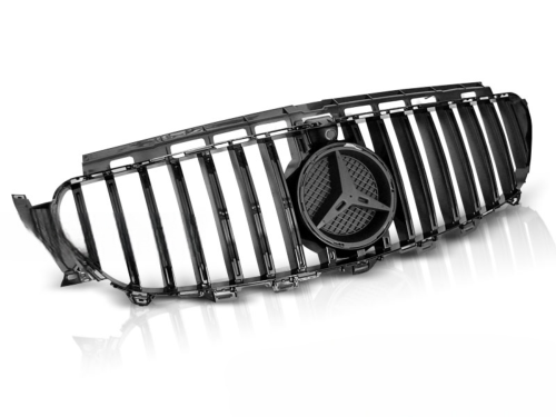Calandre avant Mercedes Classe E W213 de 2016 a 2019 Look GTR Noir brillant