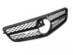 Grille calandre Mercedes classe C W204 de 2007 a 2014 Look SL Noir Chrome