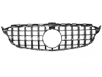 Grille calandre Mercedes classe C W205 de 2014 a 2021 Look GT Noir
