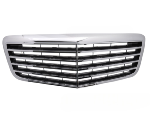 Grille calandre Mercedes classe E W211 de 2006 a 2009 Chrome Noir