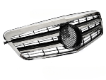 Grille calandre Mercedes classe E W212 de 2009 a 2013 Noir Chrome