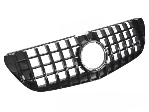 Grille calandre Mercedes Classe V W447 de 2014 a 2019 Noir Brillant