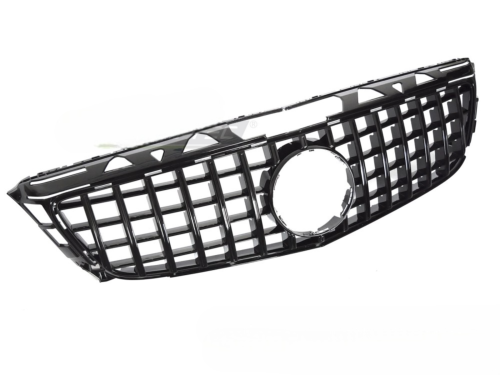 Grille calandre Mercedes CLS C218 de 2011 a 2014 Noir Brillant