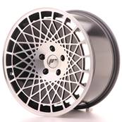 Jante JAPAN RACING JR14 18" x 9,5" 5x100 ET 35 Black Machined Face