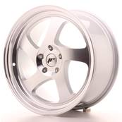 Jante JAPAN RACING JR15 18" x 8,5" Multi Perçage ET 40 Silver Machined Face